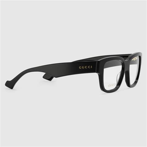 try gucci frame on my pic|Gucci rectangular optical frame.